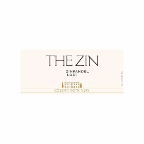 Cosentino Winery The Zin Zinfandel California Red Wine Perspective: right