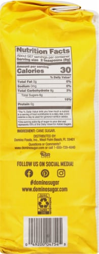 Domino® Pure Granulated Cane Sugar Perspective: right