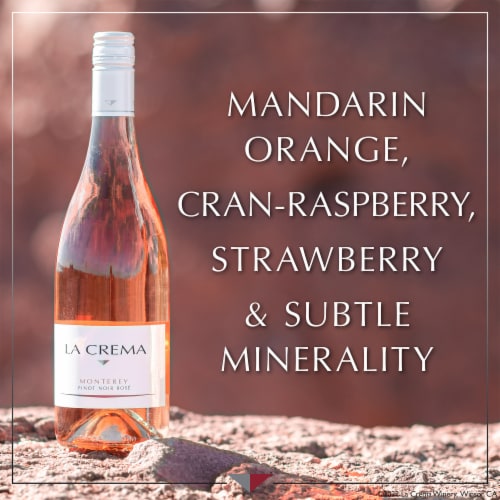 La Crema Monterey Pinot Noir Rosé California Rose Wine Perspective: right