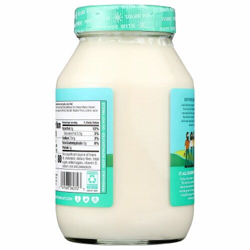 Follow Your Heart® Dairy Free Soy Free Vegan Mayo Perspective: right