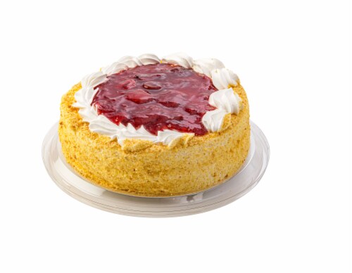 Our Specialty Treat Shop 8" Strawberry Tres Leches Style Cake Perspective: right