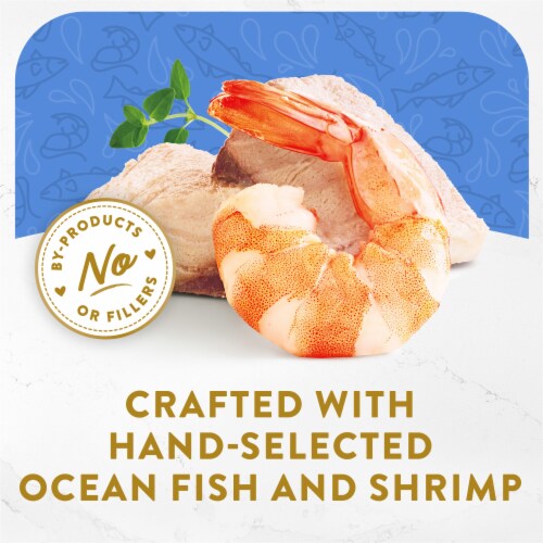 Purina Purina Fancy Feast Wet Cat Food Appetizers Ocean Fish with Shrimp Perspective: right