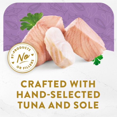 Purina Fancy Feast Wet Cat Food Appetizers Skipjack Tuna with Sole Perspective: right
