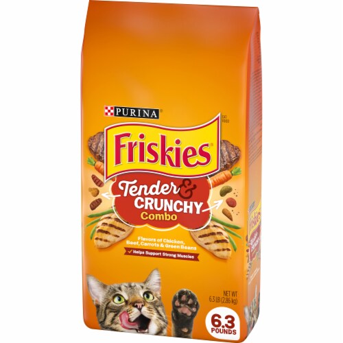 Friskies Tender & Crunchy Combo Dry Cat Food Perspective: right