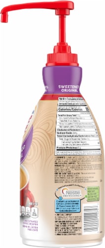 Nestle Coffee-Mate® Sweetened Original Coffee Creamer Perspective: right