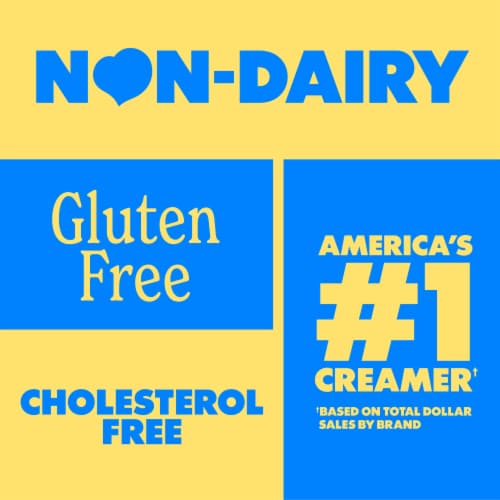 Coffee mate Vanilla Bean Flavored Coffee Creamer Non-Dairy Gluten-Free Perspective: right