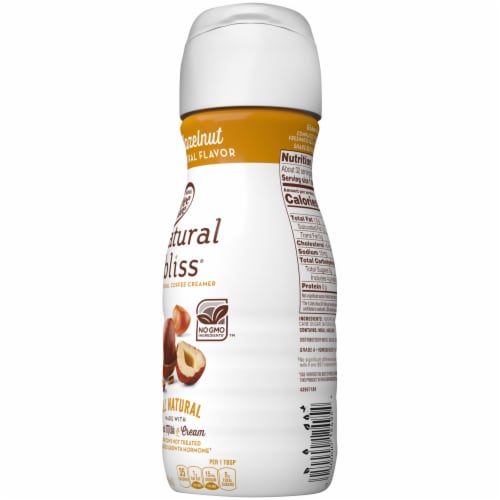 Coffee-mate Natural Bliss Hazelnut All-Natural Coffee Creamer Perspective: right