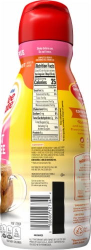 Coffee Mate Fat Free Hazelnut Coffee Creamer Perspective: right