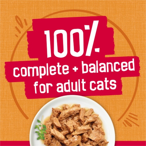 Purina Friskies Prime Filets Wet Cat Food in Gravy Chicken Perspective: right