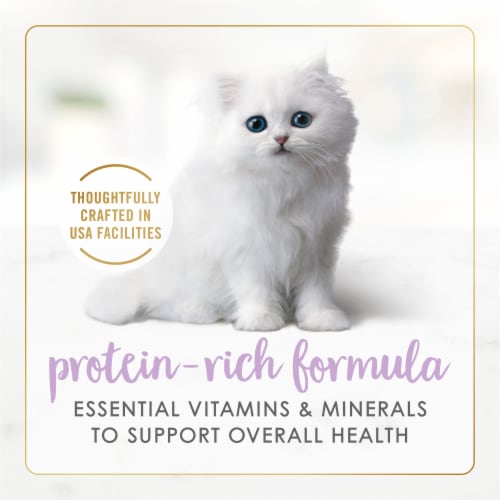 Purina Fancy Feast Kitten Wet Cat Food Pate Tender Chicken Feast Perspective: right