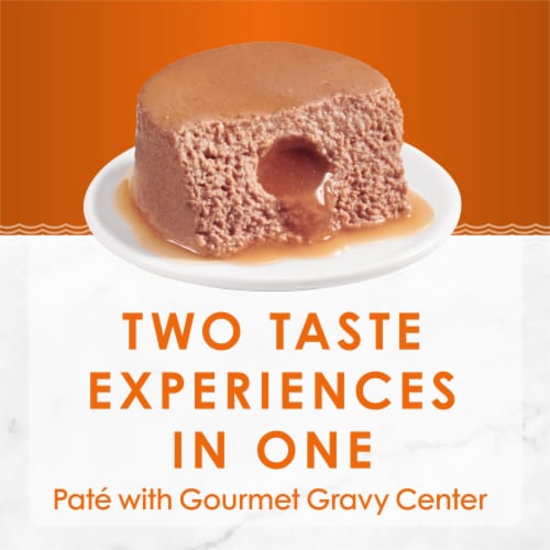 Purina Fancy Feast Savory Centers Wet Cat Food Pate with Chicken & a Gravy Center Perspective: right