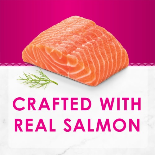 Purina Fancy Feast Savory Centers Wet Cat Food Pate with Salmon & a Gravy Center Perspective: right