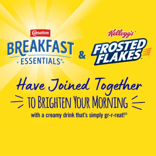 Carnation Breakfast Essentials® Frosted Flakes® Nutrition Drink Perspective: right