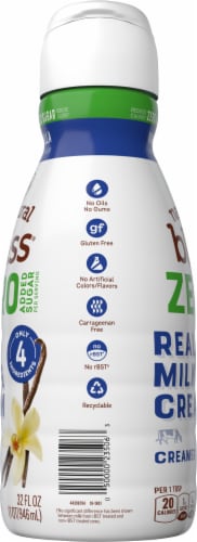 Nestle® Coffee Mate® Natrual Bliss® Sugar Free Vanilla Liquid Coffee Creamer Perspective: right