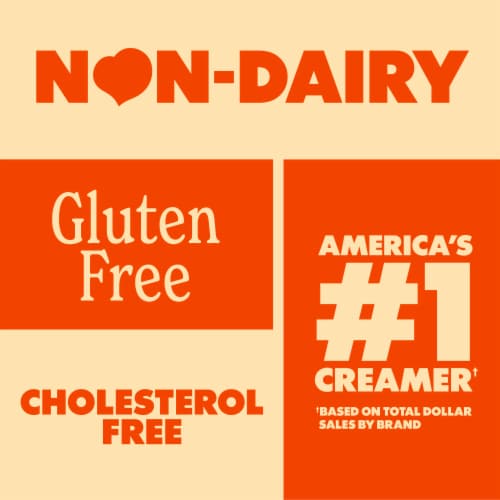 Coffee mate Dirty Soda Creamer Orange Crème Pop Flavored Liquid Creamer Mix with Crush Orange Perspective: right
