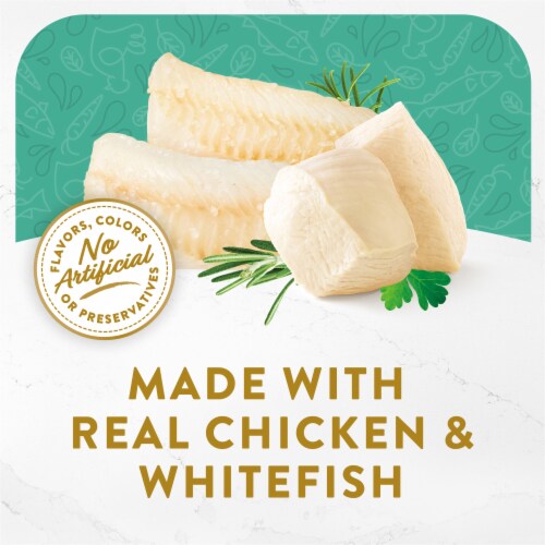 Purina Fancy Feast Broths Wet Cat Food Complement Classic Chicken, Vegetables & Whitefish Perspective: right