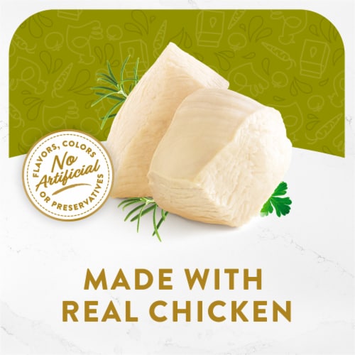 Purina Fancy Feast Broths Wet Cat Food Complement Creamy Chicken & Vegetables Perspective: right