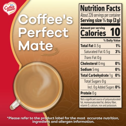 Nestle® Coffee mate® Original Powdered Coffee Creamer Perspective: right