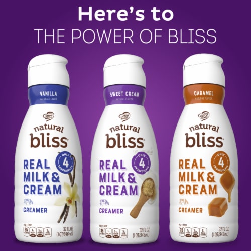 Coffee Mate Natural Bliss® Sweet Cream All Natural Liquid Coffee Creamer Perspective: right