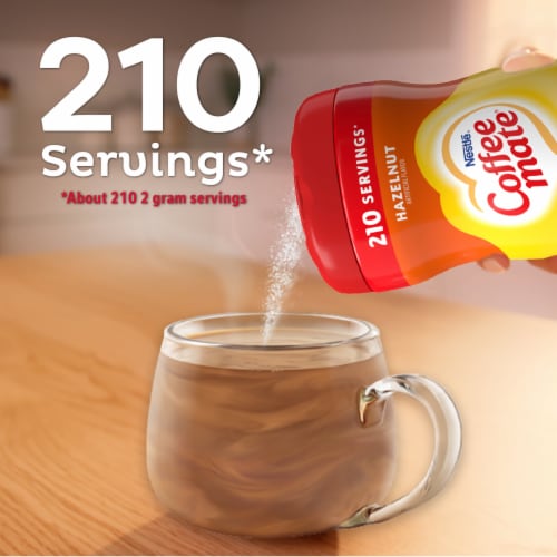 Nestle Coffee mate Hazelnut Powder Coffee Creamer Perspective: right