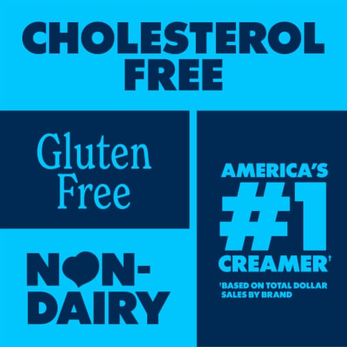 Coffee Mate French Vanilla Flavored Coffee Creamer Non-Dairy Gluten-Free Perspective: right