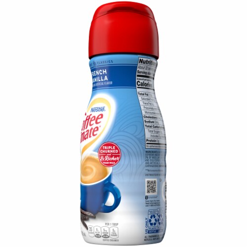 Coffee-mate French Vanilla Liquid Coffee Creamer Perspective: right