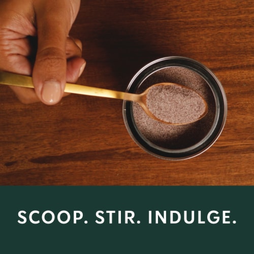 Starbucks Premium Instant Coffee Crema Collection Molten Chocolate Flavored Instant Coffee Perspective: right