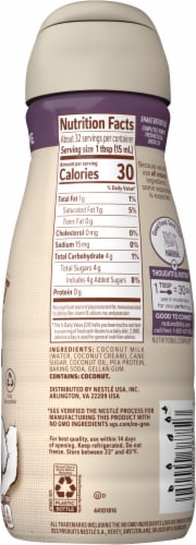Coffee-mate® Natural Bliss® Sweet Creme Coconut Milk Liquid Coffee Creamer Perspective: right