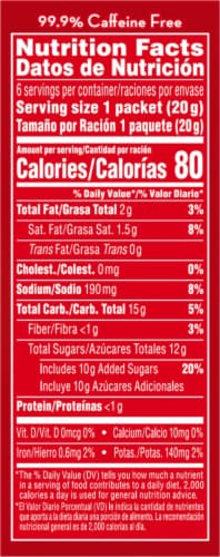Nestlé® Rich Milk Chocolate Hot Chocolate Cocoa Mix Perspective: right