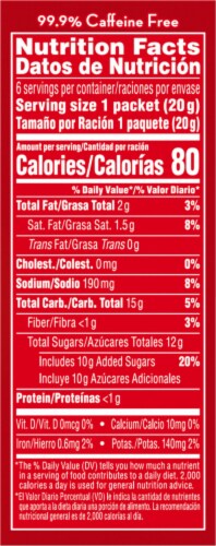 Nestlé® Rich Milk Chocolate Hot Chocolate Cocoa Mix Perspective: right