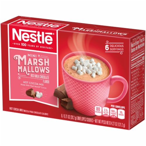 Nestle® Mini Marshmallow Hot Chocolate Cocoa Mix Perspective: right