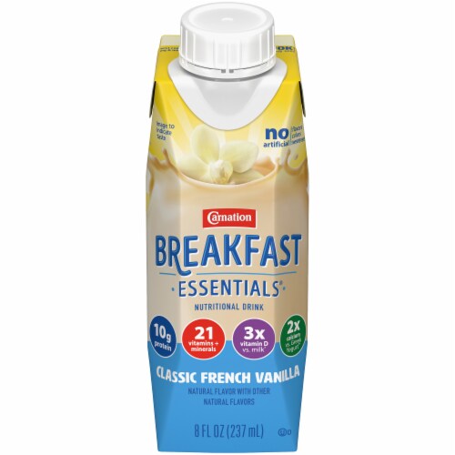 Carnation Breakfast Essentials® Classic French Vanilla Drink Perspective: right