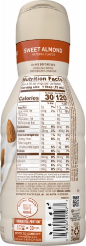 Coffee-mate Natural Bliss Protein Liquid Coffee Creamer Perspective: right