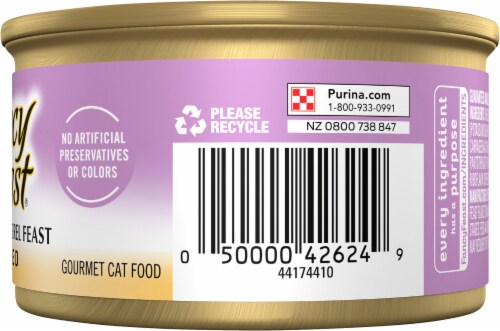 Fancy Feast® Flaked Tuna & Mackerel Feast Wet Cat Food Perspective: right