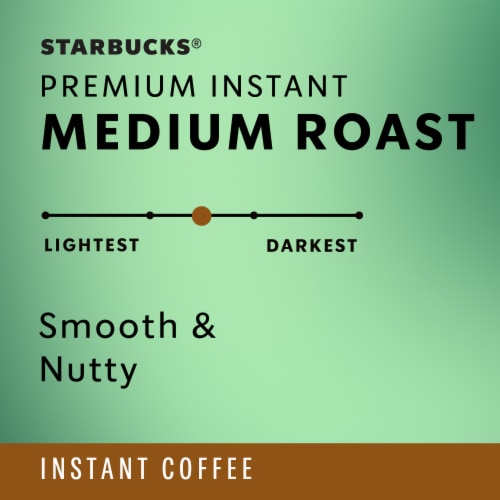 Starbucks Medium Roast Premium Instant Coffee Perspective: right
