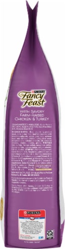 Fancy Feast with Savory Chicken & Turkey Dry Cat Food Perspective: right