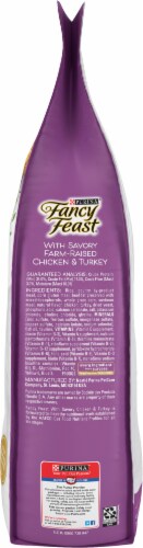 Fancy Feast with Savory Chicken & Turkey Dry Cat Food Perspective: right