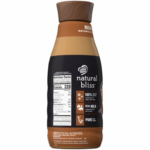 Coffeemate Natural Bliss Mocha Cold Brew Coffee Perspective: right