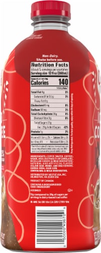 Nestle® Coffee Mate Peppermint Mocha Iced Coffee Perspective: right