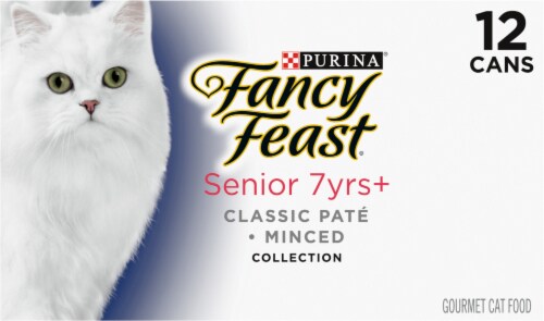 Purina® Fancy Feast® Classic Pate Minced Collection Cat Food Variety Pack Perspective: right