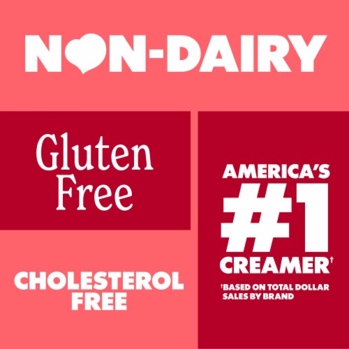Coffee mate Cinnamon Vanilla Crème Flavored Coffee Creamer Non-Dairy Gluten-Free Perspective: right