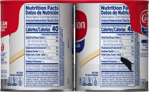 Carnation® Vitamin D Added Evaporated Milk Perspective: right