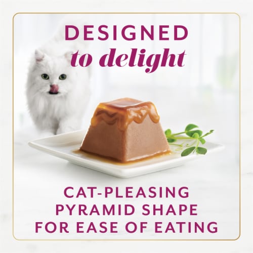 Purina Fancy Feast Gems Wet Cat Food Mousse Pate with Beef and Halo of Savory Gravy Perspective: right