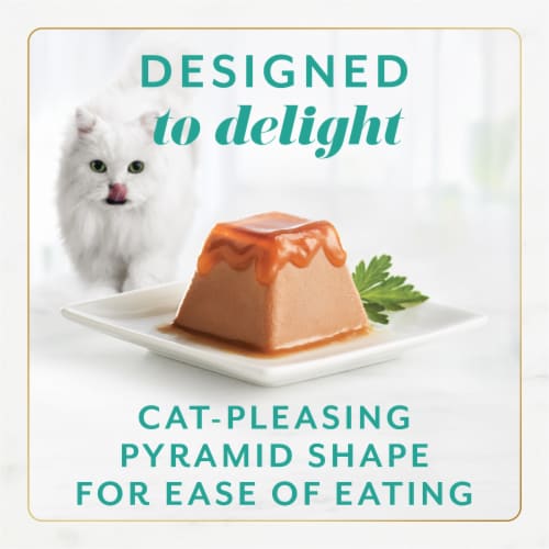 Purina Fancy Feast Gems Wet Cat Food Mousse Pate with Tuna and Halo of Savory Gravy Perspective: right