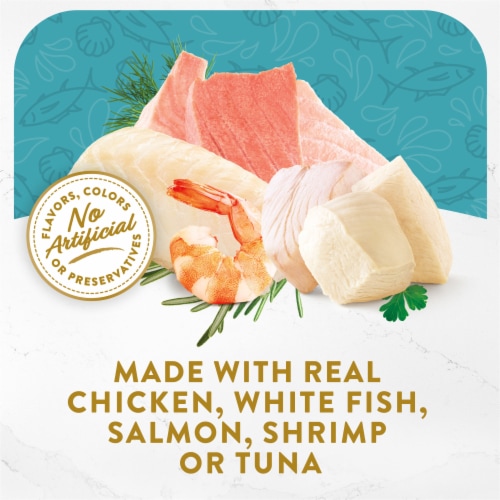 Purina Fancy Feast Lickable Appetizers and Broths Collection Wet Cat Food Topper Variety Pack Perspective: right