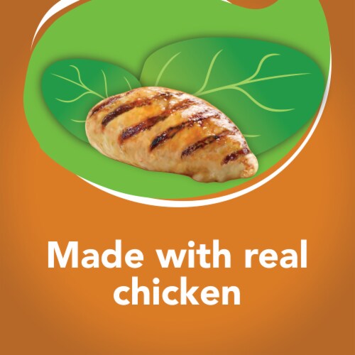Purina Friskies Indoor Wet Cat Food Pate Chicken Dinner Perspective: right