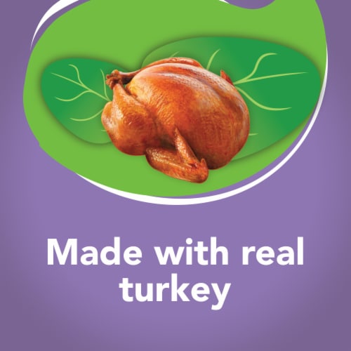 Purina Friskies Indoor Wet Cat Food Meaty Bits Homestyle Turkey Dinner Perspective: right