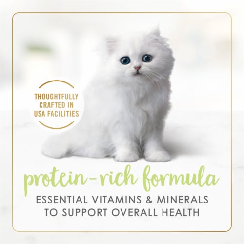 Purina Fancy Feast Kitten Wet Cat Food Pate Tender Turkey Feast Perspective: right