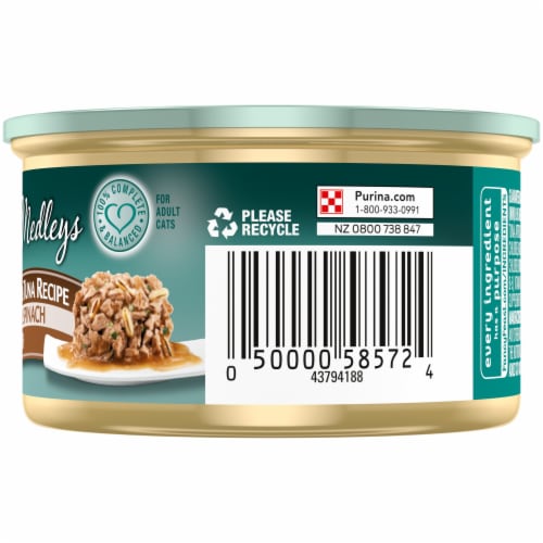 Fancy Feast Medleys White Meat Chicken & Tuna Recipe Wet Cat Food Perspective: right