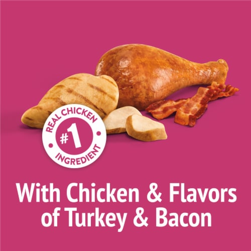 Purina Friskies Cat Treats, Party Mix California Crunch With Chicken Perspective: right